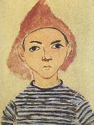 Henri Matisse Portrait of Pierre Matisse (mk35) oil painting on canvas